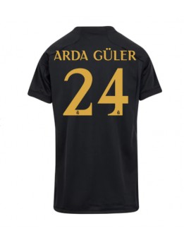 Billige Real Madrid Arda Guler #24 Tredjedrakt Dame 2023-24 Kortermet